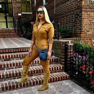 Chic Tan Jumpsuit for Women